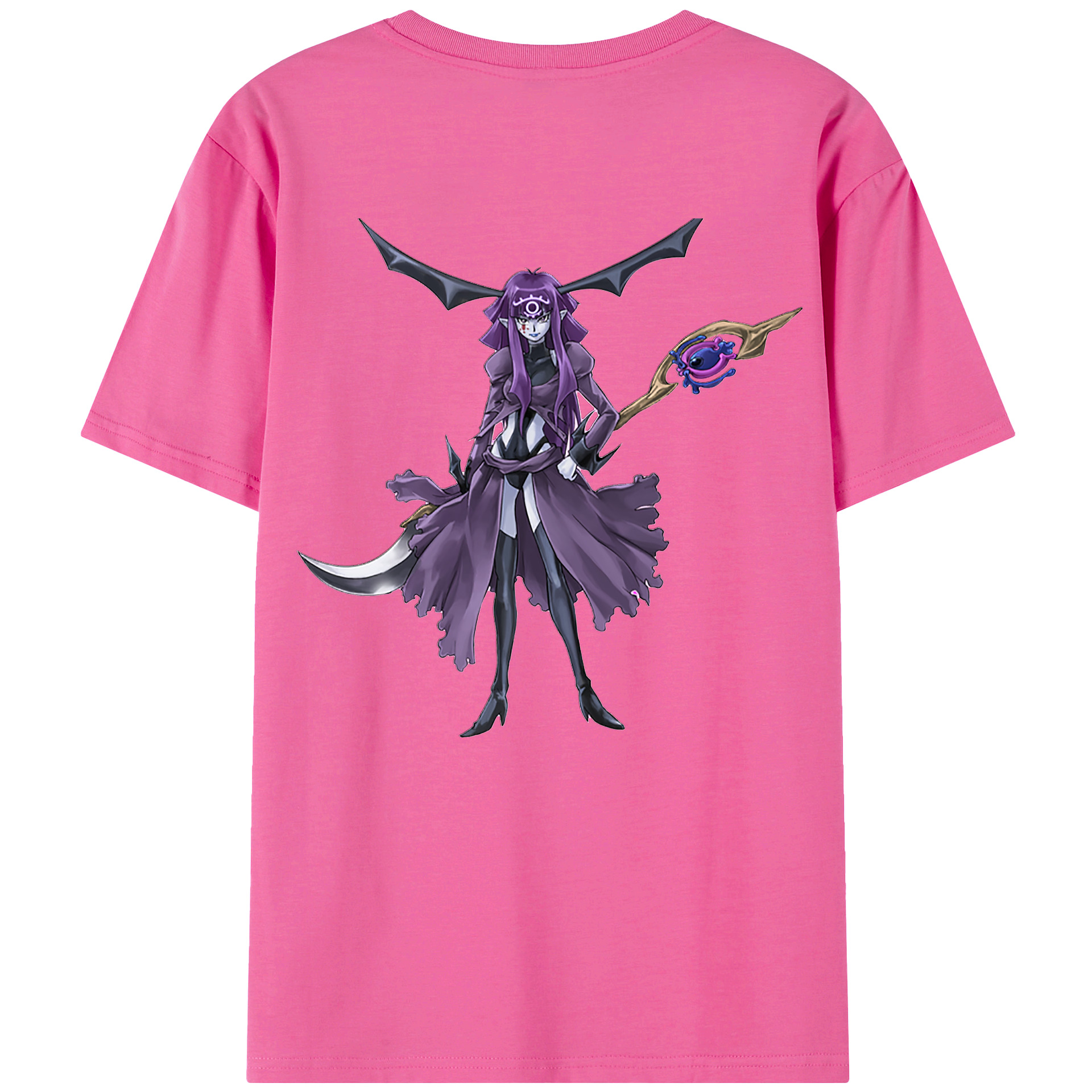 （画像用） 遊☆戯☆王 Yu-Gi-Oh! レディース半袖Tシャツ(バックプリント)